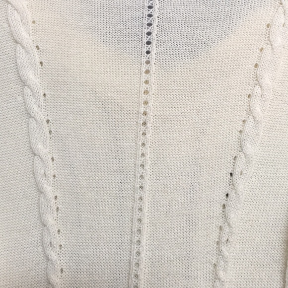 Arden B Scoop Neck w/ Cowl Wool Blend Short Sleeve Sweater - Picture 8 of 12